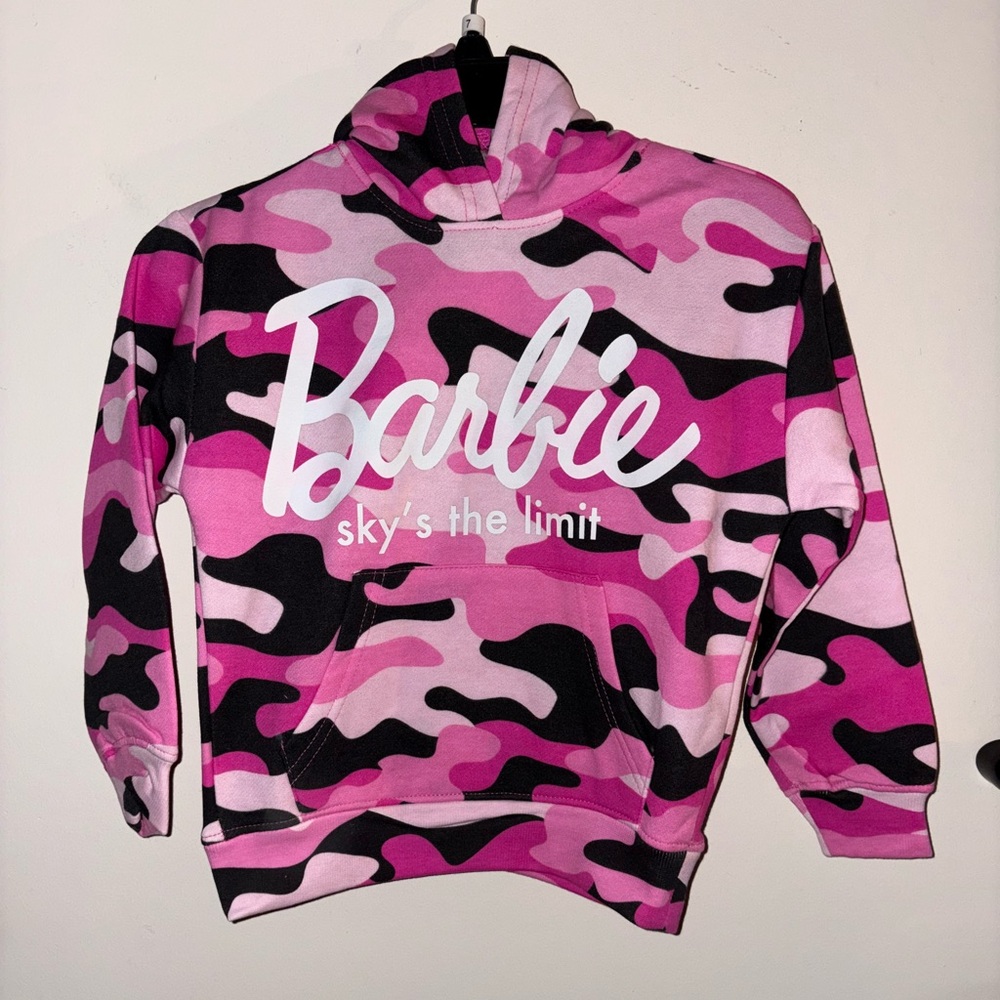 NWT Barbie hoodie size 4/5